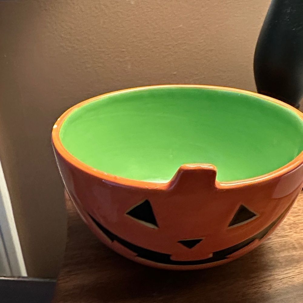 Halloween Pumpkin Bowl
